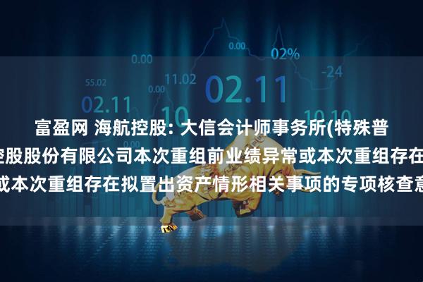 富盈网 海航控股: 大信会计师事务所(特殊普通合伙)关于海南航空控股股份有限公司本次重组前业绩异常或本次重组存在拟置出资产情形相关事项的专项核查意见内容摘要